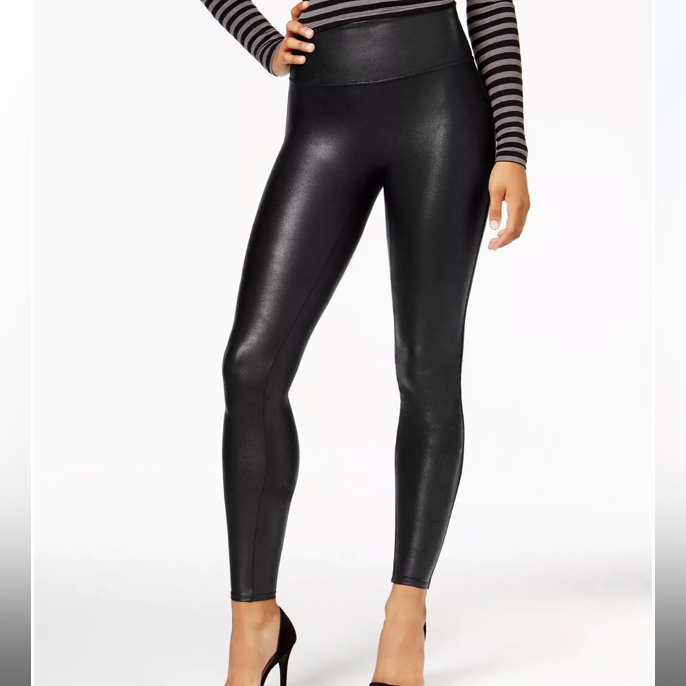 NWT Spanx faux leather leggings